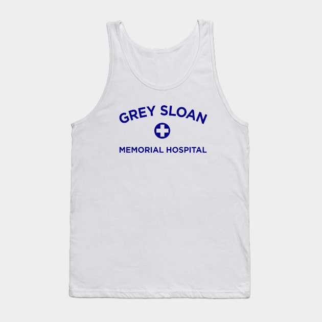 Grey Sloan Memorial Hospital Tank Top by anema